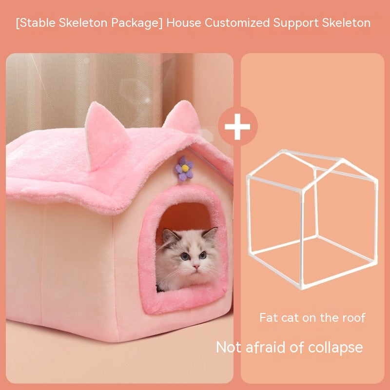 Royal Retreat: Cute Princess Cat Nest