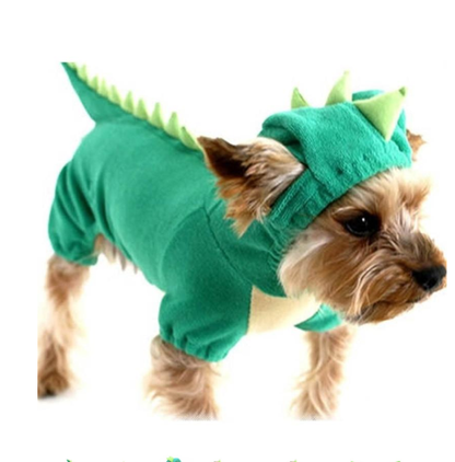 Dino-mite Costume: Halloween Dinosaur Dress-Up for Dogs