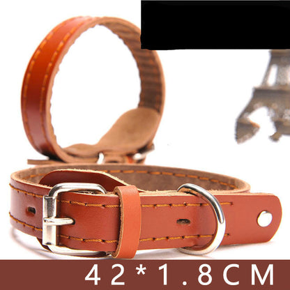 LuxLeather Pet Collar: Stylish and Comfortable Collars for Dogs and Cats