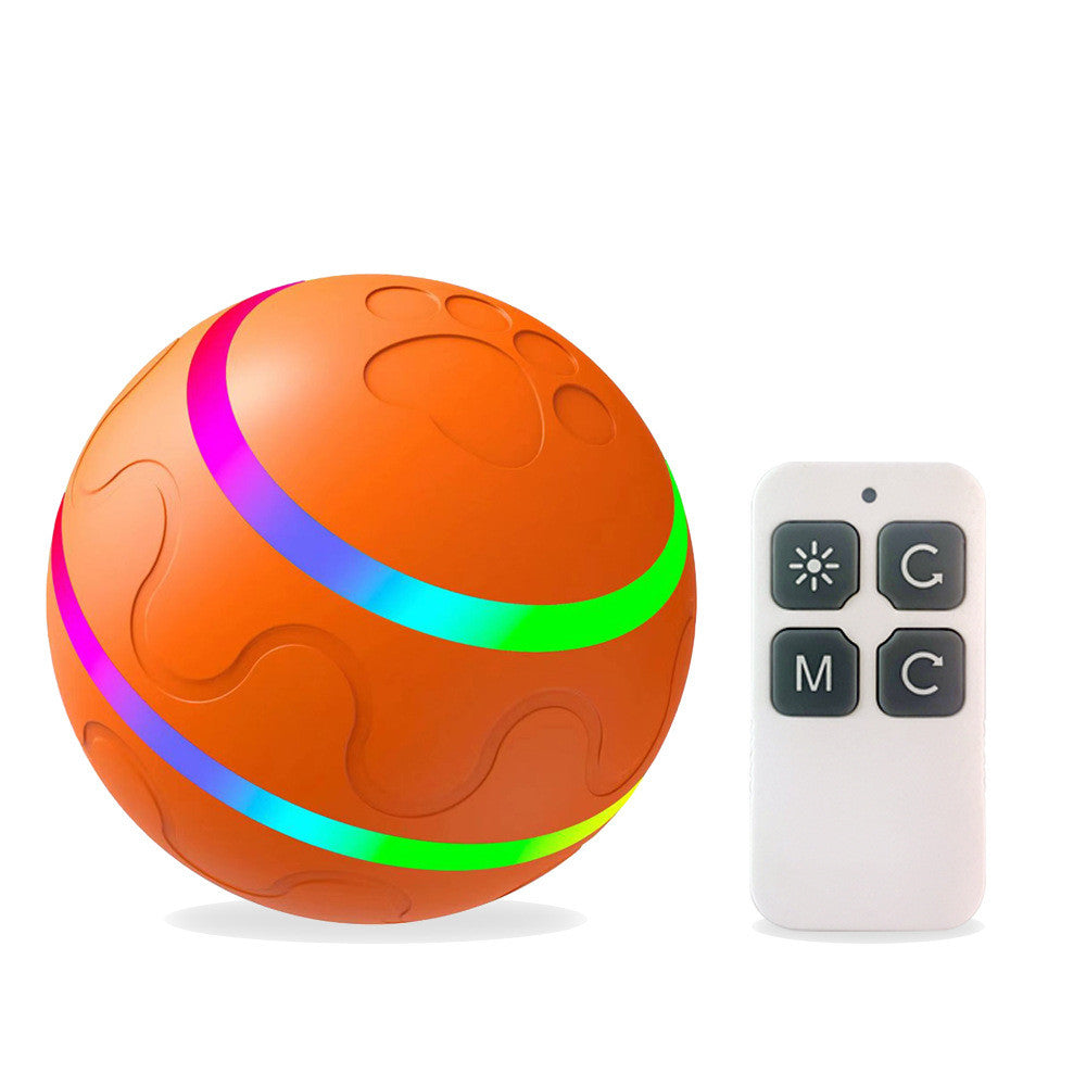 Interactive Pet Wicked Ball Toy - Entertain Your Cat with Intelligent Self-Rotating Fun