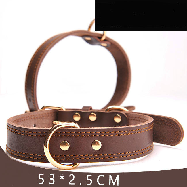 LuxLeather Pet Collar: Stylish and Comfortable Collars for Dogs and Cats