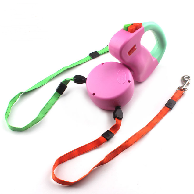 Ultimate Freedom: Retractable Dual Pet Dog Walking Leash