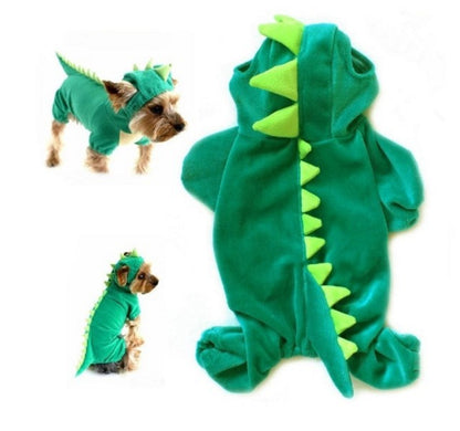 Dino-mite Costume: Halloween Dinosaur Dress-Up for Dogs