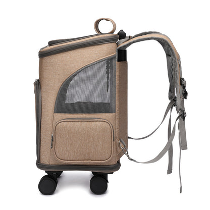 Space Capsule Pet Backpack - Stylish, Comfortable, and Versatile Travel Companion