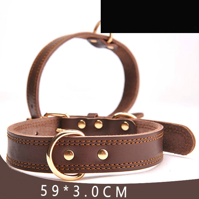 LuxLeather Pet Collar: Stylish and Comfortable Collars for Dogs and Cats