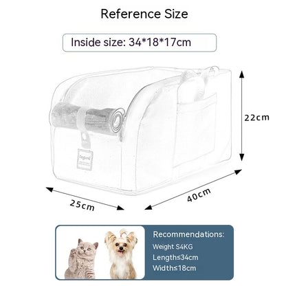 Universal Four Seasons Cat and Dog Cage for Car Central Control