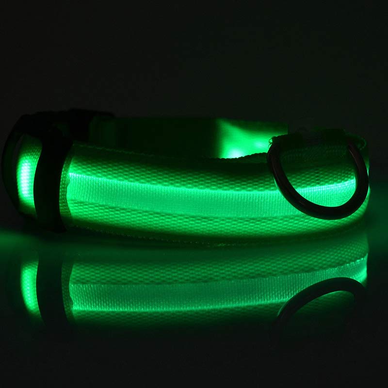 Rechargeable LED Pet Luminous Collar