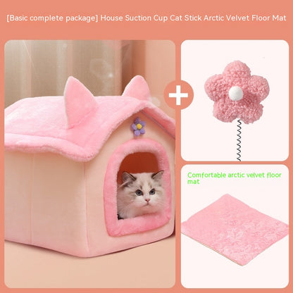 Royal Retreat: Cute Princess Cat Nest