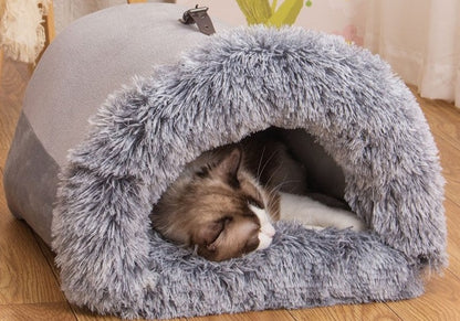 CozyHaven Portable Pet Nest: Your Pet's Warm Retreat