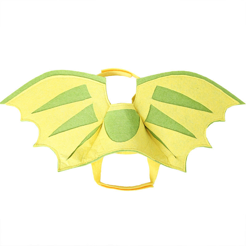 Dino-Mite Halloween Pet Dinosaur Wings Makeover