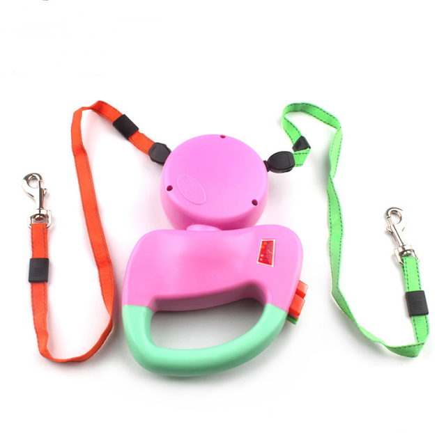 Ultimate Freedom: Retractable Dual Pet Dog Walking Leash