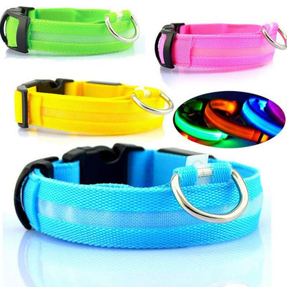 Rechargeable LED Pet Luminous Collar