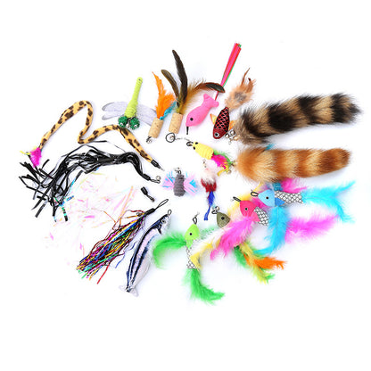 WhiskerWand: Feather Replacement Heads for Endless Feline Fun