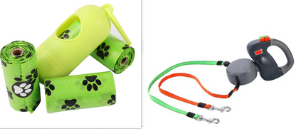 Ultimate Freedom: Retractable Dual Pet Dog Walking Leash