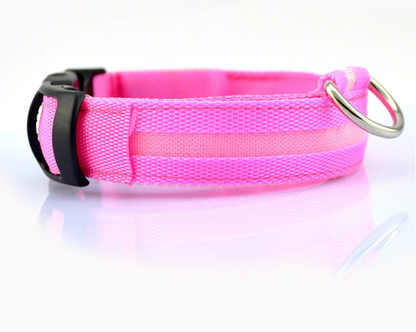 Rechargeable LED Pet Luminous Collar