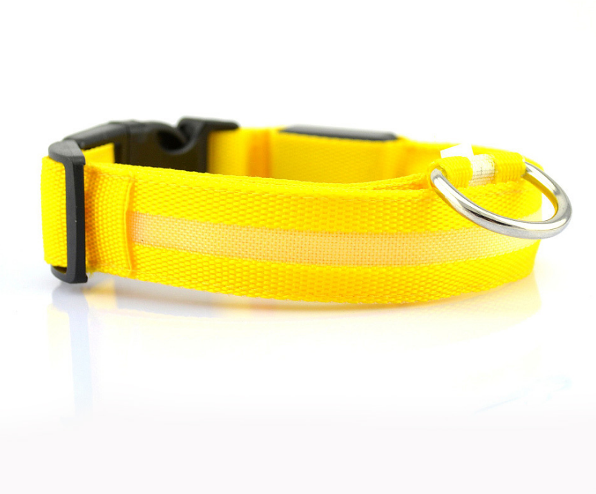 Rechargeable LED Pet Luminous Collar