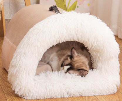 CozyHaven Portable Pet Nest: Your Pet's Warm Retreat