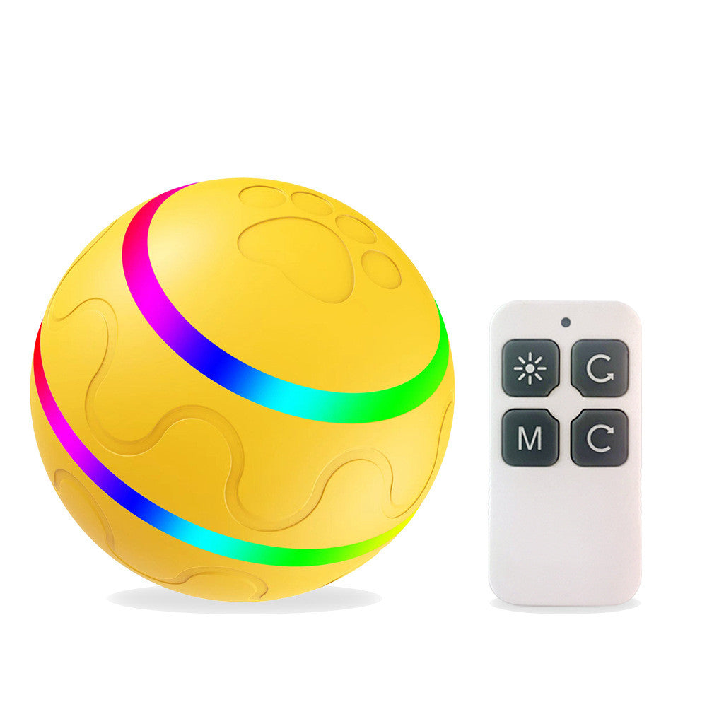 Interactive Pet Wicked Ball Toy - Entertain Your Cat with Intelligent Self-Rotating Fun