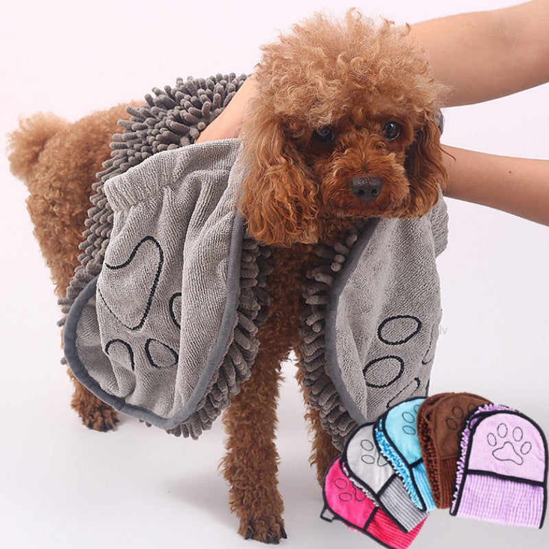 QuickDry Comfort Towels: Elevate Your Pet's Post-Bath Experience