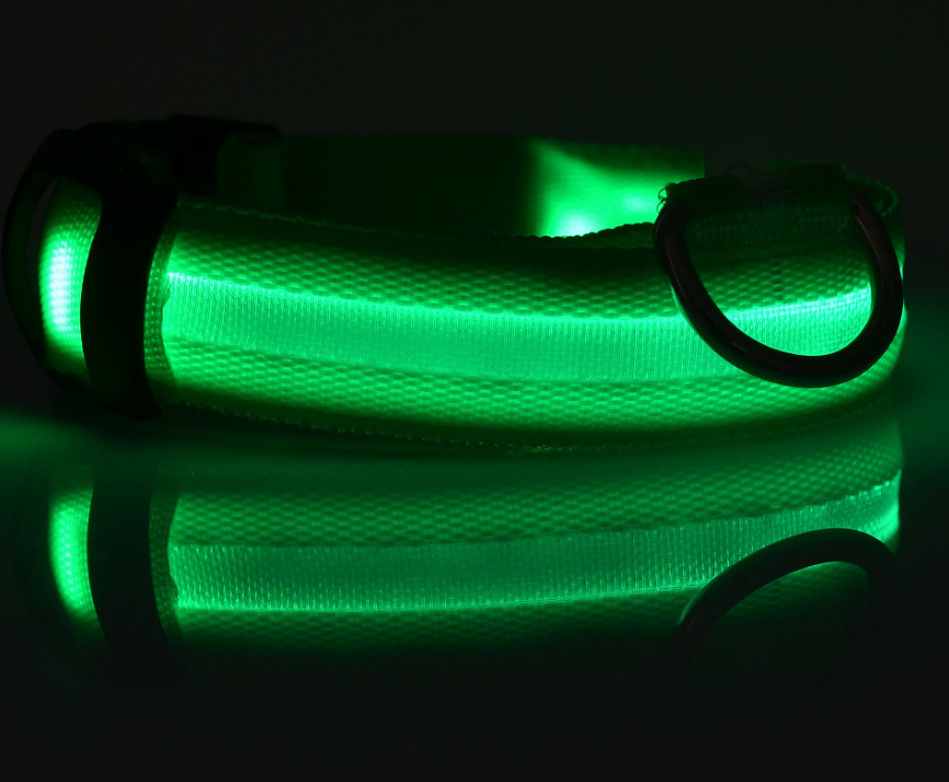 Rechargeable LED Pet Luminous Collar