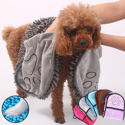 QuickDry Comfort Towels: Elevate Your Pet's Post-Bath Experience