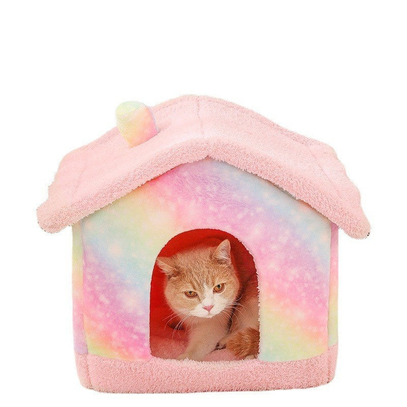 Easy Assemble, Washable Comfort: Soft Pet Kennel at PetAholic