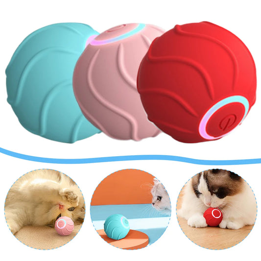 Interactive Smart Rolling Ball Cat Toy: Engaging Fun for Your Feline Friend