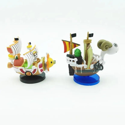 Embark on a Seafaring Adventure: Anime Inspired "Merry & Sunny" Aquarium Ornament