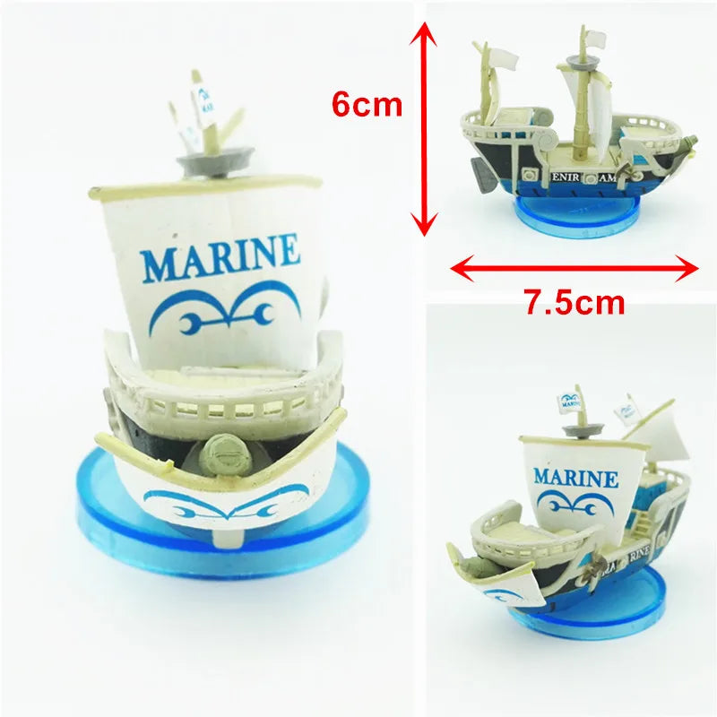 Embark on a Seafaring Adventure: Anime Inspired "Merry & Sunny" Aquarium Ornament