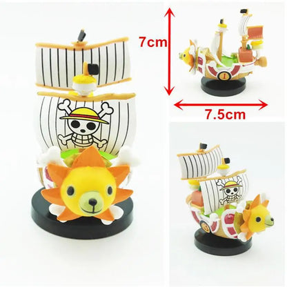 Embark on a Seafaring Adventure: Anime Inspired "Merry & Sunny" Aquarium Ornament