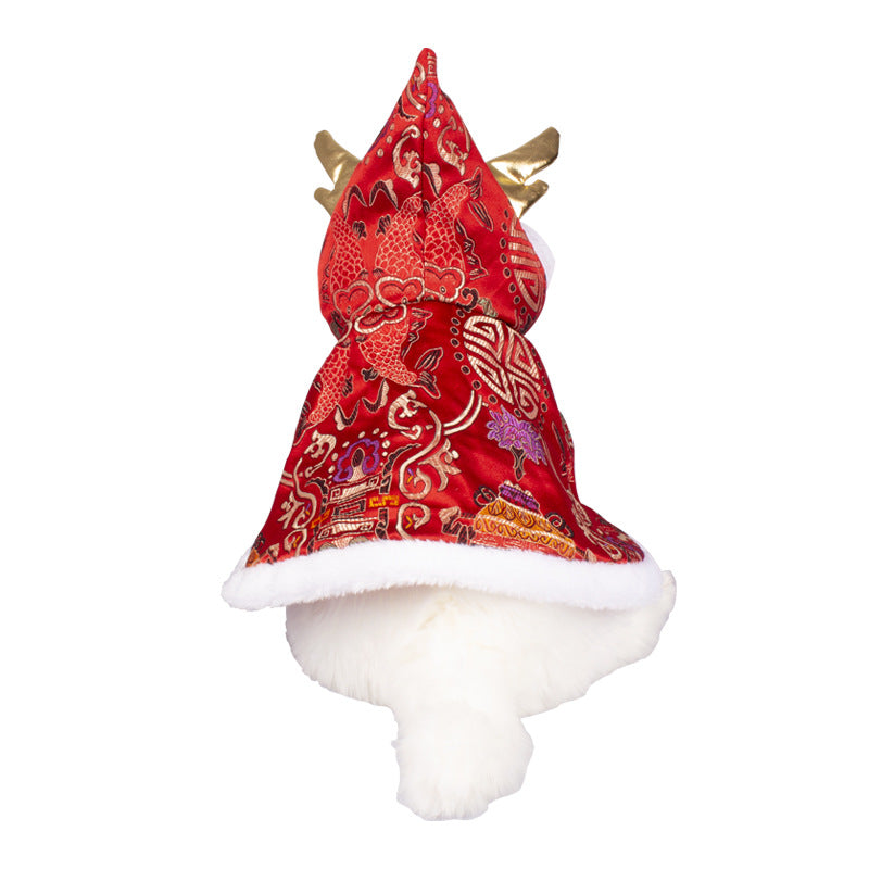 Santa Festive Pet Costumes at PetAholic