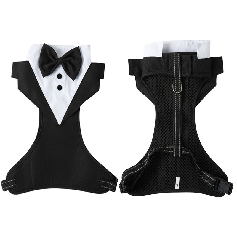 Paws in Elegance: Tuxedo Costume for Pets