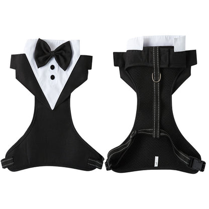 Paws in Elegance: Tuxedo Costume for Pets