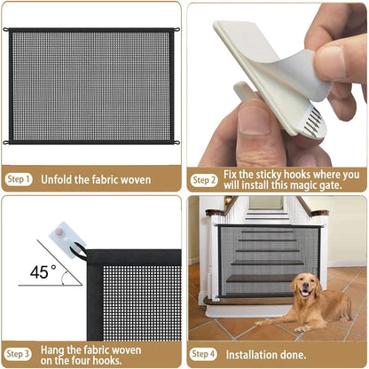 Secure Pet Isolation Network: Folding Breathable Mesh Playpen