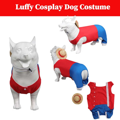 Anime Mugiwara Captain-Inspired Pet Costumes at PetAholic