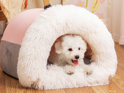 CozyHaven Portable Pet Nest: Your Pet's Warm Retreat