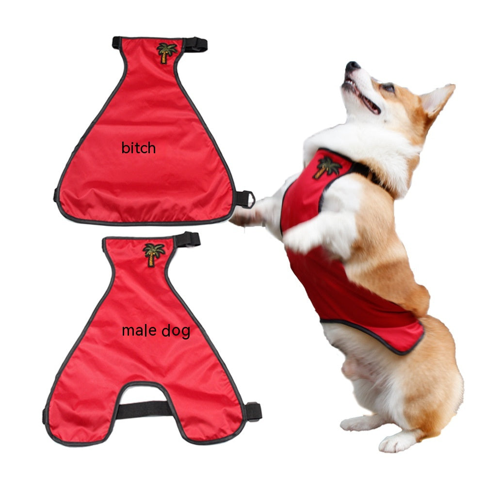 Bellyband Waterproof Pet Apron for Small Breeds