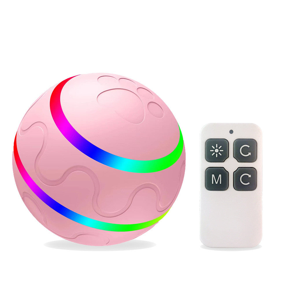 Interactive Pet Wicked Ball Toy - Entertain Your Cat with Intelligent Self-Rotating Fun