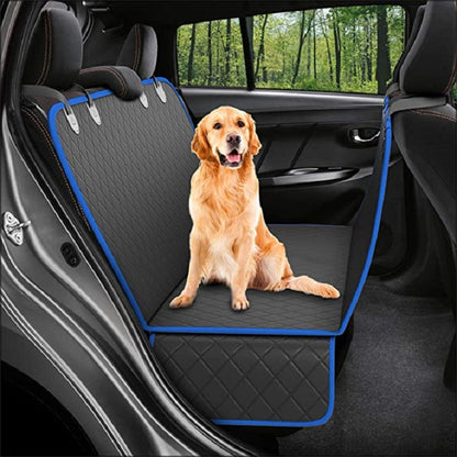 View Mesh Dog Car Seat Cover - Pet Carrier Hammock for Safe and Comfortable Travel