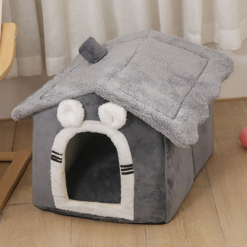 Easy Assemble, Washable Comfort: Soft Pet Kennel at PetAholic