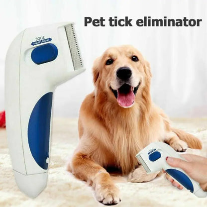 ThickCoat Terminator: Electric Pet Brush for Efficient Shedding Control